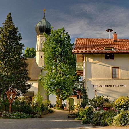 Hotel Zur Schonen Aussicht Feldkirchen-Westerham Buitenkant foto