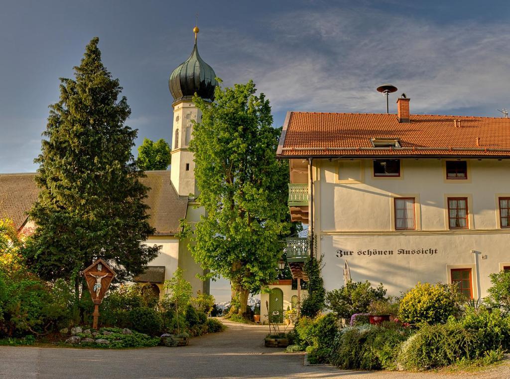 Hotel Zur Schonen Aussicht Feldkirchen-Westerham Buitenkant foto